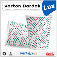 7 Oz Lüks Karton Bardak 1000 Adet