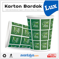 7 Oz Lüks Karton Bardak 1000 Adet