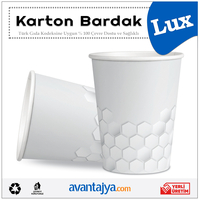 7 Oz Lüks Karton Bardak 1000 Adet