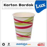 8 Oz Lüks Karton Bardak 2000 Adet